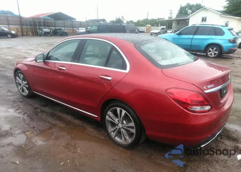 2017 Mercedes-Benz C 300 Luxury/Sport from USA, damaged, VIN WDDWF4JB1HR236878